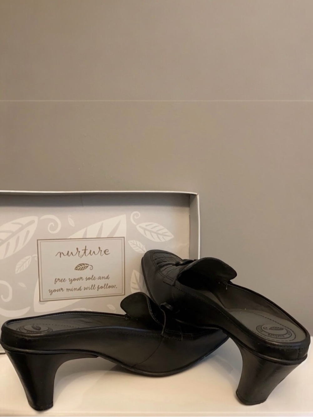 Nurture by Lamaze Nellie Style Loafer Slip-on Heels